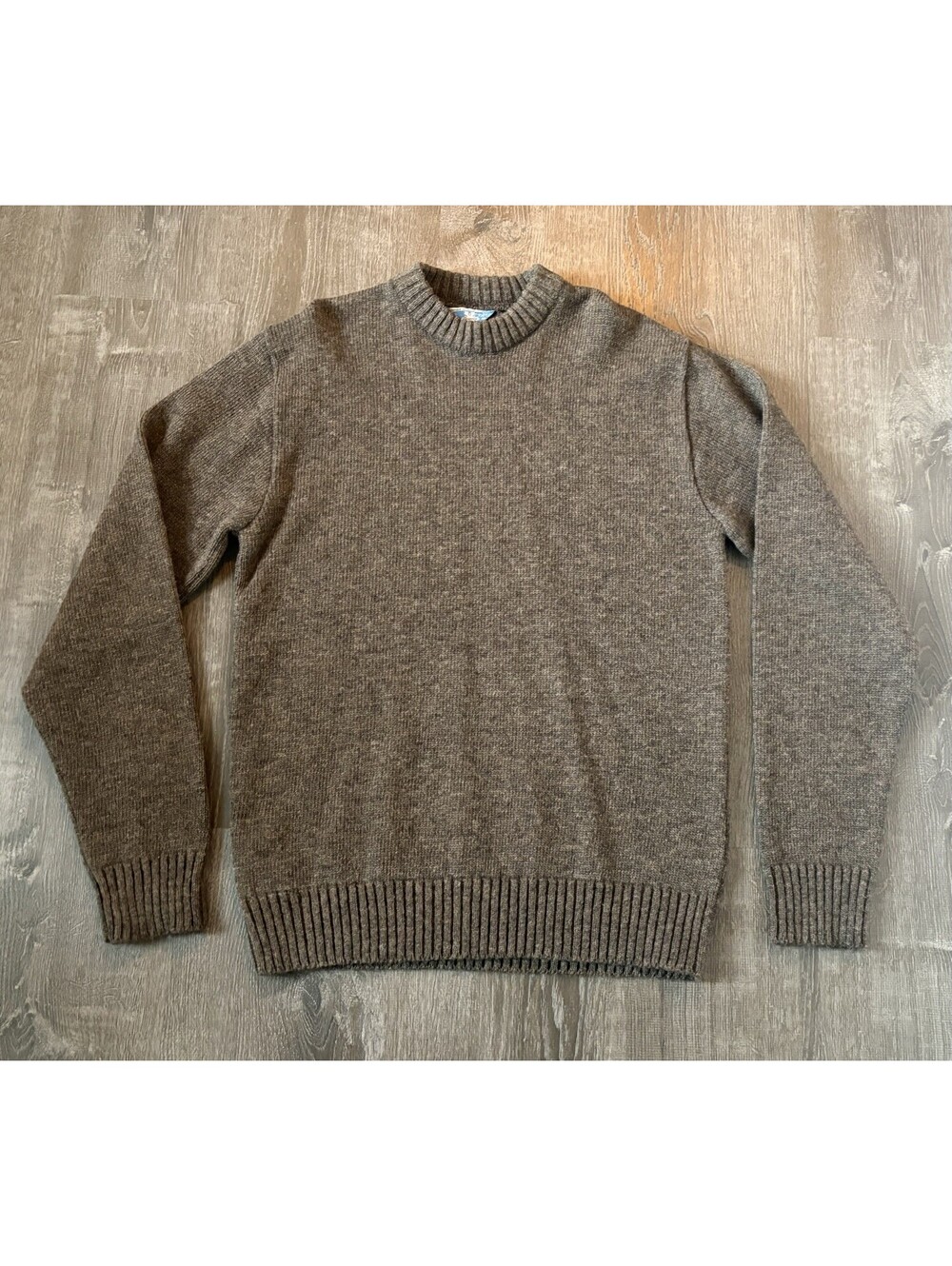 Norsewear Sweater XXL Brown Pure New Wool New Zealand Crewneck